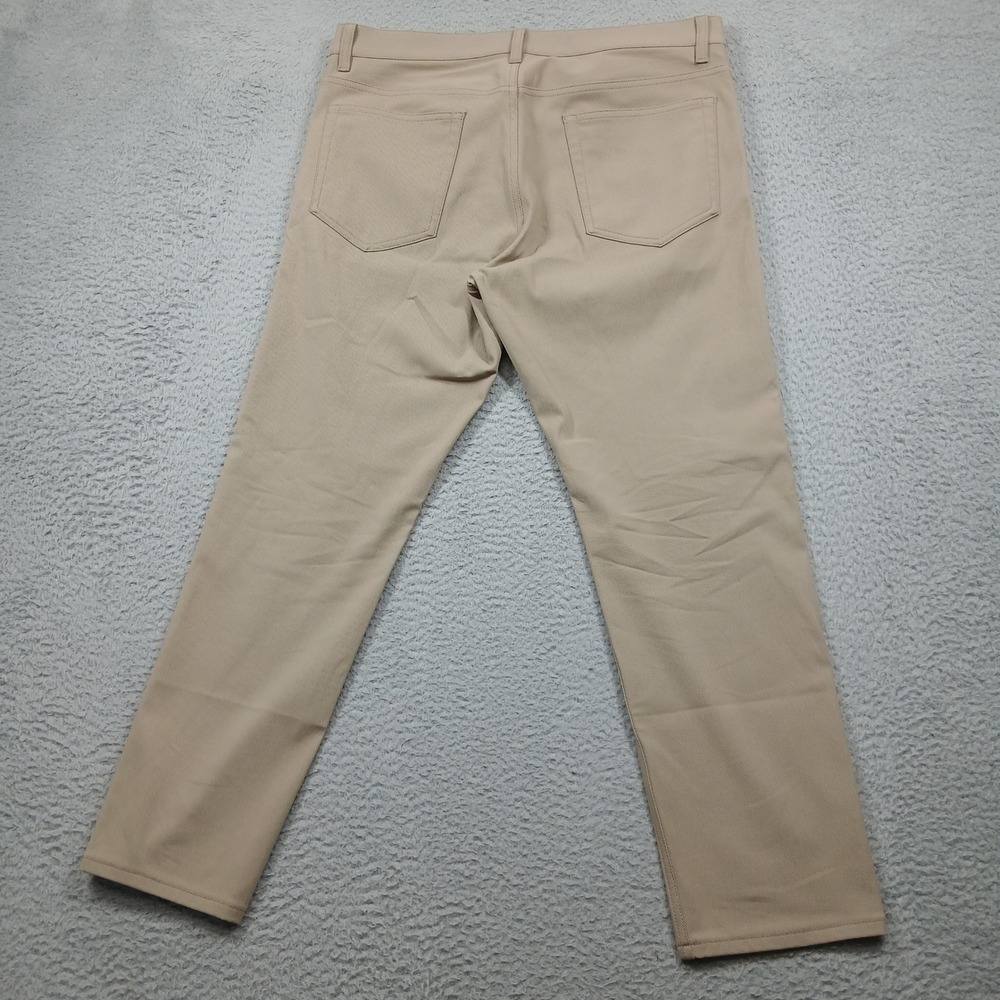 Theory Men's Pants Chinos Slim Fit Khaki Tan Size 34 - Picture 3 of 10